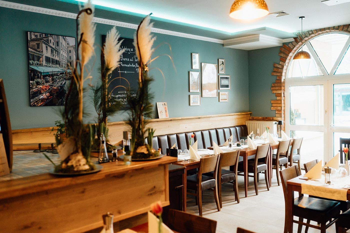 Via Gusto – Atmosphäre im Restaurant