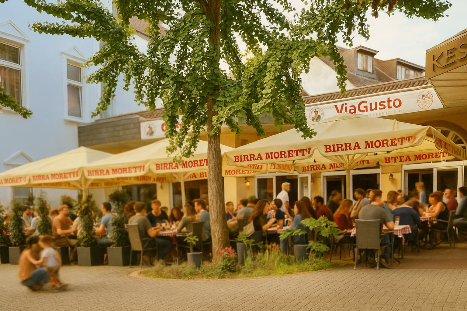 Via Gusto – Terrasse in Leverkusen Schlebusch